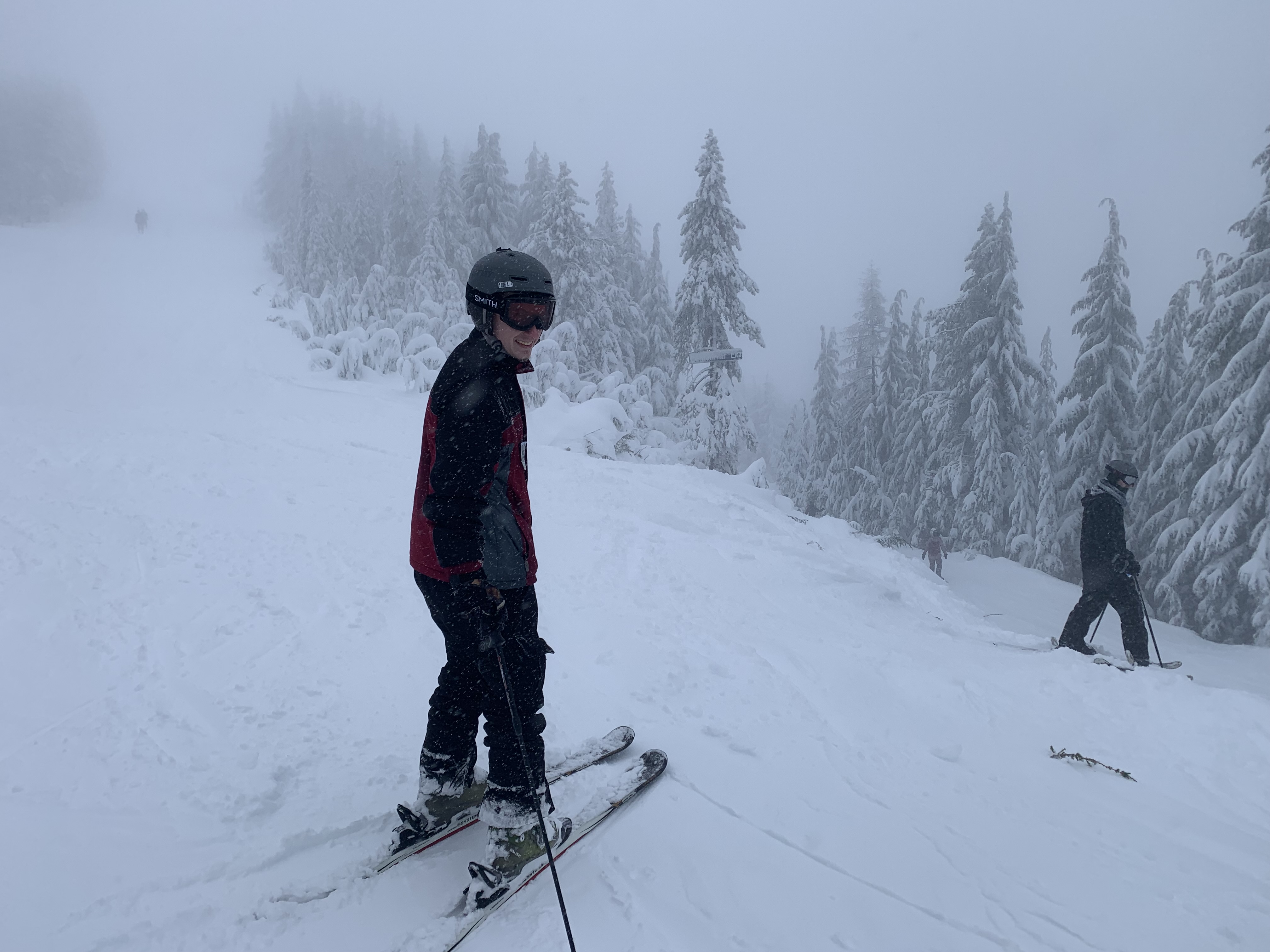 Connor McElroy Skiing